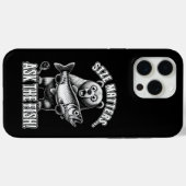 Die Größe frage den Fisch Case-Mate iPhone Hülle (Rückseite (Horizontal))