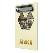 Die große Fünf-Afrika-Mini-Zwischenablage Mini Klemmbrett (Gewinkelt2)