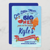 Die große Geburtstagskarte Einladung (Vorne/Hinten)