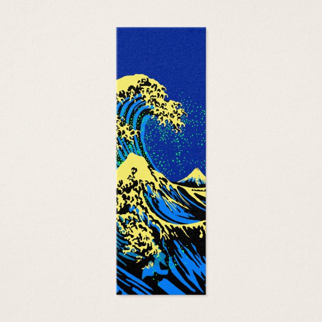 Die große Hokusai-Welle im Pop Art Deco (Vorderseite)