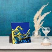 Die große Hokusai-Welle im Pop Art Deco Fotoplatte (InSitu)