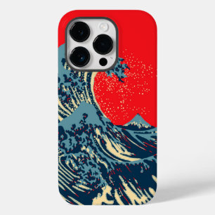 Die große Hokusai-Welle im Stil der Hope Art Case-Mate iPhone 14 Pro Hülle