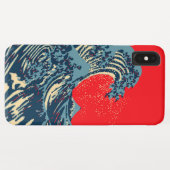 Die große Hokusai-Welle im Stil der Hope Art Case-Mate iPhone Hülle (Rückseite (Horizontal))
