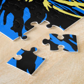 Die große Hokusai-Welle in Pop Art Style Accent Puzzle (Seite)