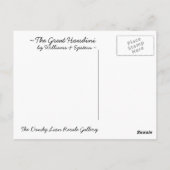 Die große Houdini-Postkarte Postkarte (Rückseite)