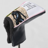 Die Größe Ihres Putter Golf Headcover (3/4 Vorderseite)