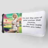 Die Größe Ihres Putter Golf Headcover (Vorderseite)