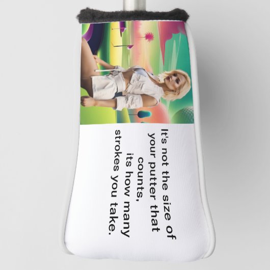 Die Größe Ihres Putter Golf Headcover (Rotieren 90)