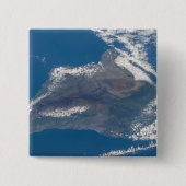 Die große Insel Hawaii und ihre Berge Button (Vorderseite)