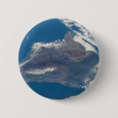 Die große Insel Hawaii und ihre Berge Button (Vorderseite)