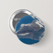 Die große Insel Hawaii und ihre Berge Button (Vorne & Hinten)