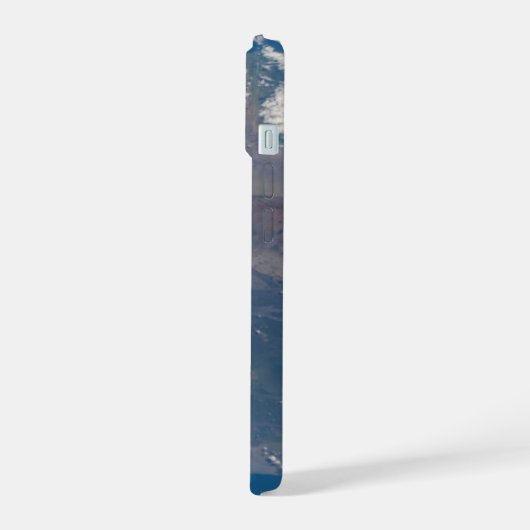 Die große Insel Hawaii und ihre Berge iPhone 15 Hülle (Linke Seite)