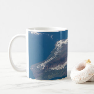 Die große Insel Hawaii und ihre Berge Kaffeetasse