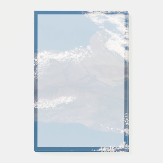 Die große Insel Hawaii und ihre Berge Post-it Klebezettel (Vorderseite)