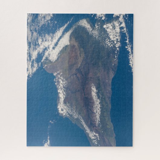 Die große Insel Hawaii und ihre Berge Puzzle (Vertikal)