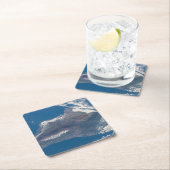 Die große Insel Hawaii und ihre Berge Rechteckiger Pappuntersetzer (Vor Ort)