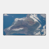 Die große Insel Hawaii und ihre Berge Schreibtischunterlage (Vorderseite)