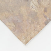 Die große Jagd-Petroglyphe-Platte Fleecedecke (Ecke)