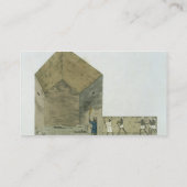 Die große Kammer in der zweiten Pyramide von Visitenkarte (Rückseite)