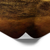 Die große Katze Poster (Ecke)