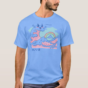 Die große Kawaii-Welle T-Shirt