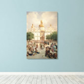 Die Große Kirche Leinwanddruck (Insitu (Holzboden))