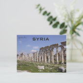 Die Große Kolonnade in Apamea Syrien Postkarte (Stehend Vorderseite)