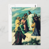 Die große Kommission Postkarte (Vorne/Hinten)