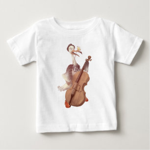 Die große Künstlerin im Frühling Baby T-shirt
