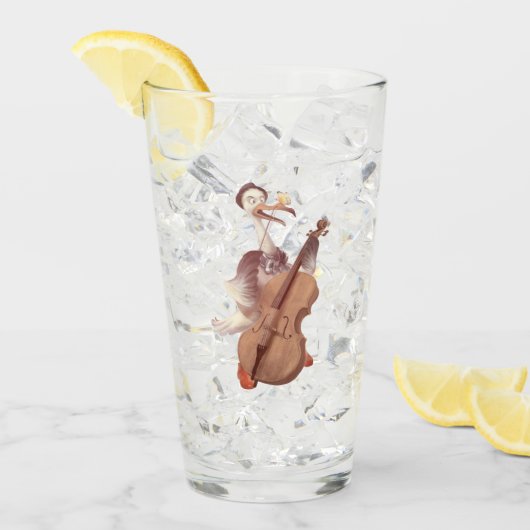 Die große Künstlerin im Frühling Glas (Vorderseite Ice)