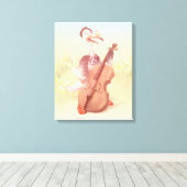 Die große Künstlerin im Frühling Leinwanddruck (Insitu (Holzboden))