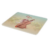 Die große Künstlerin im Frühling Schneidebrett (Ecke)