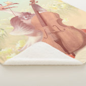 Die große Künstlerin im Frühling Sherpadecke (3/4)