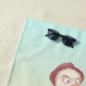 Die große Künstlerin im Frühling Strandtuch (Beispiel)