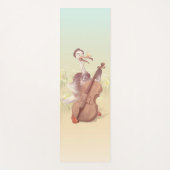 Die große Künstlerin im Frühling Yogamatte (Vorderseite)