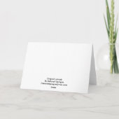 Die große Kürbisgrusskarte Karte (Rückseite)