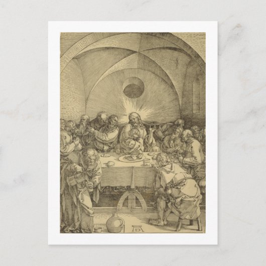 Die große Leidenschaft - Letzte Abendkarte Postkarte (Vorderseite)