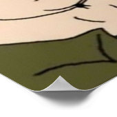 Die große Lez-Show Sassy The Sasquatch Poster (Ecke)