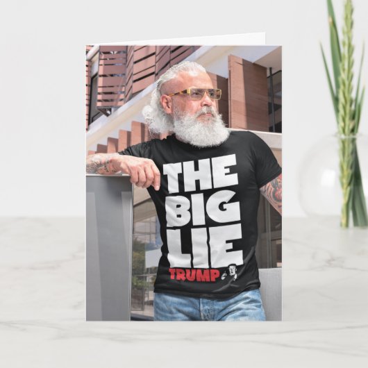 Die große Lüge! Karte (Vorderseite)