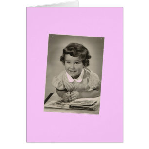 Die große Mädchen-Karte