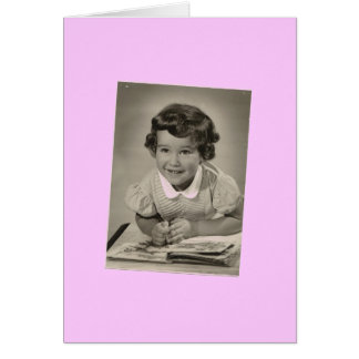 Die große Mädchen-Karte