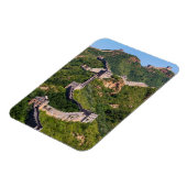 Die Große Mauer bei Jinshanling in China Magnet (Linke Seite)