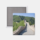 Die große Mauer der China in Peking, China Magnet (Vorderseite/Rückseite)