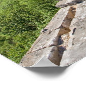 Die große Mauer der China in Peking, China Poster (Ecke)