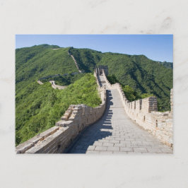 Die große Mauer der China in Peking, China Postkarte