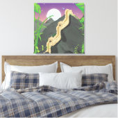 Die große Mauer der China Leinwanddruck (Insitu (Schlafzimmer))