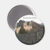 Die große Mauer der China Magnet (Vorderseite/Rückseite)