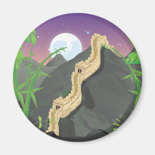 Die große Mauer der China Magnet