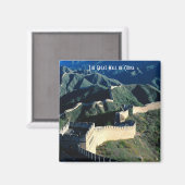 Die große Mauer der China Magnet (Vorderseite/Rückseite)