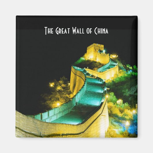 Die große Mauer der China Magnet (Vorne)